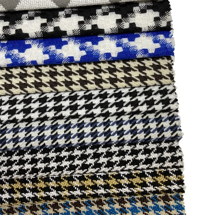 100% Polyester Printed Weft Jacquard Knitted Home Textile Fabric 280GSM Durable Breathable Upholstery Car Bags