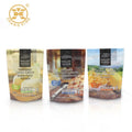 PVDC Polyethylene Frozen Doypack  Food Bags Zipper Top Frozen Cheese Packaging Stand up Pouch Custom Freezer Zipper Bags