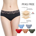 Shanhao OEM Plus Size Women's 4 Layers Leakproof Performance Underwear Period Menstrual Panties PFAS-free Period Underwear