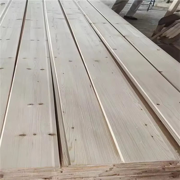 Interior Wood Wall Panels Wholesale Spruce Wooden Shiplap V-Groove Wall Panel