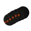 Hot Sell Felt Coaster Placemat  Set  Non-slip  Coasters and Cutlery Holder Customized Shape