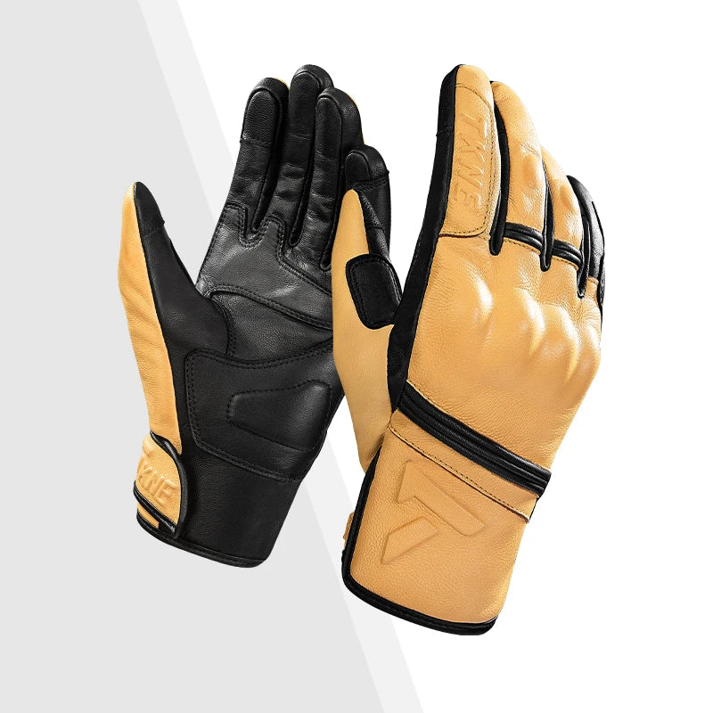 TKNE Windproof Motocross Racing Gloves Wear Resistant Soft Shell Outdoor Sports Racing Gloves Bike Motorcycle