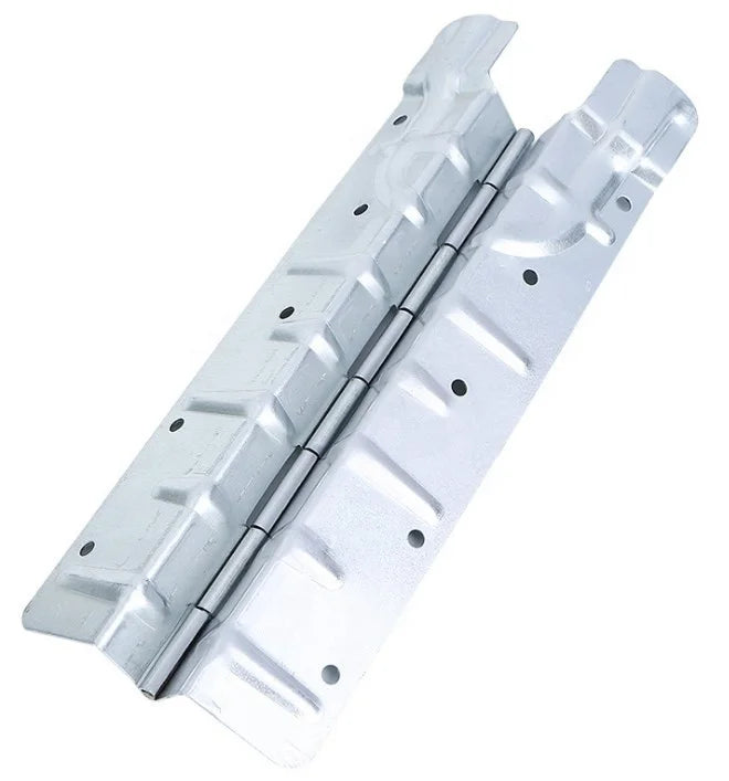 Galvanized Steel Wooden Box Hinge with Pallet Collar for Corner Enclosure Furniture Joining Industrial Design Easy Installation