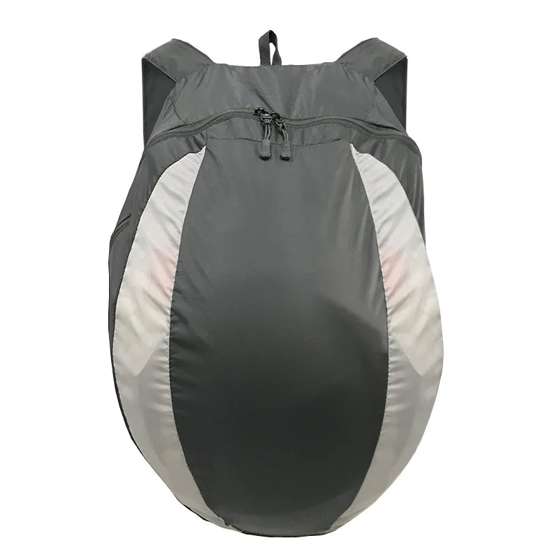 Unisex Lightweight Custom Motorcycle Helmet Knapsack Backpack Casual Sport Travel Bag for Men and Women for Outdoor Adventures