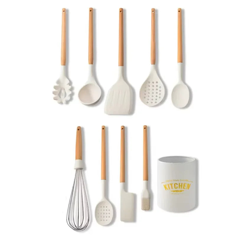 Customized Kitchen Utensils Cooking Supplies Set Oil Brush Multi Purpose Cake Spatula Baking Tools Silicone DIY Baking Spatula