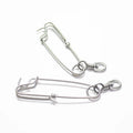 Heavy Duty Floatline Tuna Clip with Swivel for Spearfishing Float Line