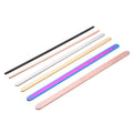 Factory Direct Sale Gold Plated Stainless Steel Stamping Blank Bar for DIY Jewelry Straight Shape Bracelet MegaBDM