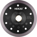 HERZO 125mm Diamond Cutting Disc Tile Blade Ceramic Circular Saw Angle Grinder Hot Press Ti-coated DIY OEM
