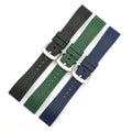 Yellow white green 20 22 24 26mm diving can quick release switch TPU water ghost watch strap