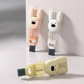 Cartoon Rabbit Insulated Water Cup Brush Three-in-One Cup Lid Cleaning Tool for Kitchen and Car Use