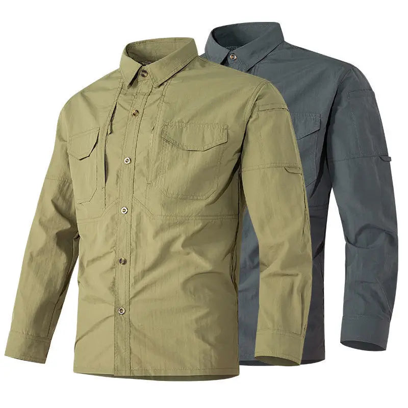 Leesourcing Factory NFPA 2112 100% Cotton Work Mechanic Workwear Clothing Welding Flame Retardant Shirt