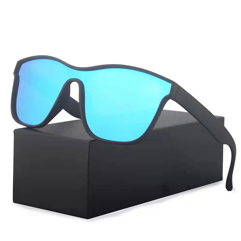 US057 Stylish Outdoor Mirror Plastic Polarized Bicycle Sport Sunglasses