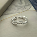 Vianrla S925 Sterling Silver Line High Quality Adjustable Fashion  Hot Selling Jewelry Ring for Girl