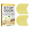 2023 New Natural Effectively Remove Odor Shoes Insert Insole Patch 10pcs Deodorant Patches Factory Direct Shoe Care Kits