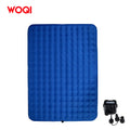 WOQI Wholesales Ultralight Automatic Inflatable Built-in Inflator Pump 40D Nylon TPU Coating Foldable Sleeping Air Mattress