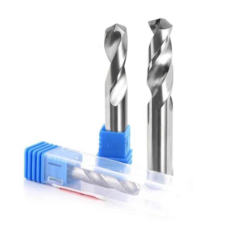 Jinchuan Factory's Hot Sale Twist Straight Tungsten Carbide Drill Bits 10pcs Diameter 2-12mm HRC55 TiCN/AlTin Coated ODM/OEM