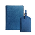 Modern Design PU Leather Passport Cover With Luggage Tag for Travel Business Passport Wallet Passport Holder