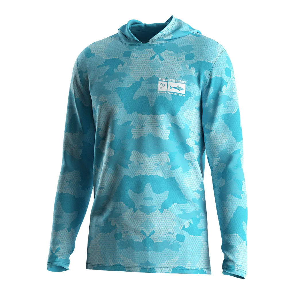 Best Selling Eco-Friendly  Long Sleeve Fast Dry Pink Hoodie Camo Sublimated Long Sleeve Shirts Sublimation Fishing Jersey