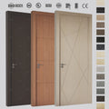 China Top Manufacturer Wholesale Bedroom Interior Doors With Frames Wood Modern Custom Interior Home Doors