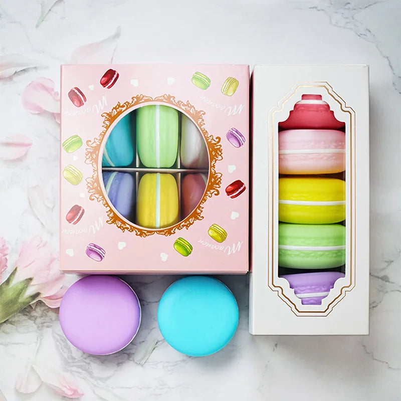 SENKA Macron Lip Care Cream Cute Moisturizing Custom Logo Vegan Round Makeup Sleeping Lip Mask Female Travel Size Lip Blam