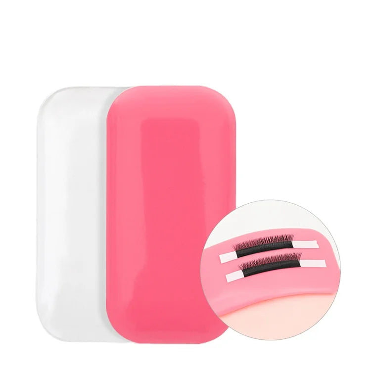 Reusable Silicone Forehead Patch for Eyelash Extension Display Grafting Lash Display Patch for Makeup & Beauty MOQ
