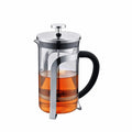 French Press Pot High Borosilicate Glass French Filter Press Pot Milk Frothing Pot Coffee Utensil Tea Water Separation Tea Maker
