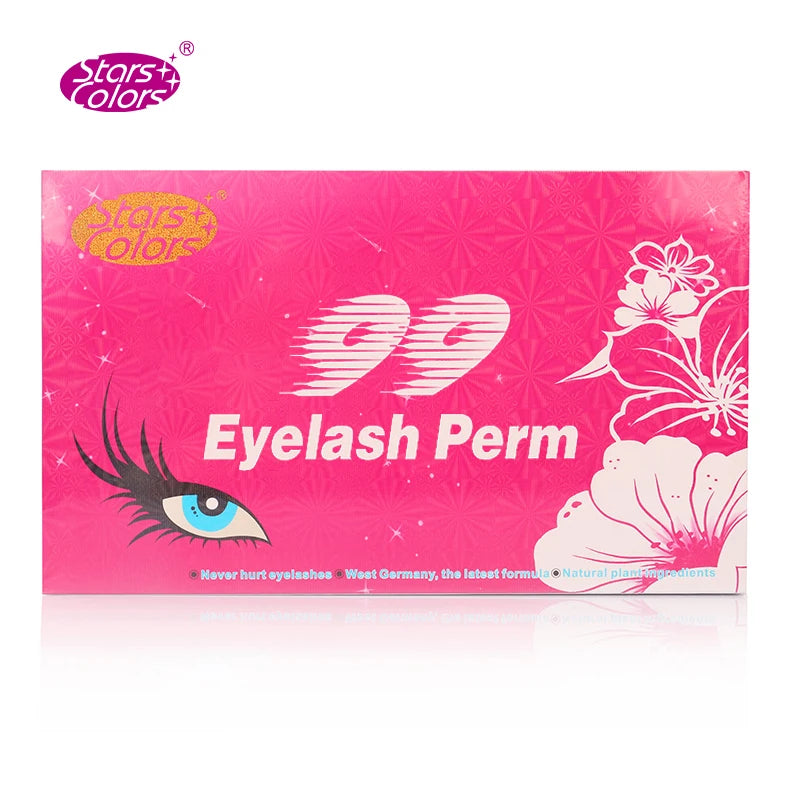 Starscolors Salon Kit Perm Fixation Lotion Eyelash Perming Kit Eyelash Lifting Kit Last Long Keratin Eye Lash 99 Perm Set