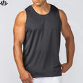 Men's Custom Logo Crew Neck Quick Dry Workout tank Top Gym Muscle Fit Vests