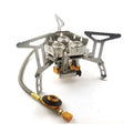IRONDONKEY Portable Outdoor Mini Gas  for Camping Camping Gas Stove Kitchen Wild Cooking Camping Stove