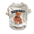 Maychan Sport Style Polyester Dog Shirts Puppy Pet Clothes Cute Pet Clothes Vest Fashionable Blank Dog Shirts