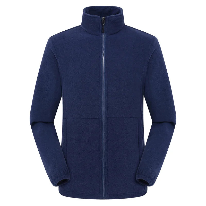 High Quality Polar Fleece Jacket for Men OEM Custom Logo Jacket