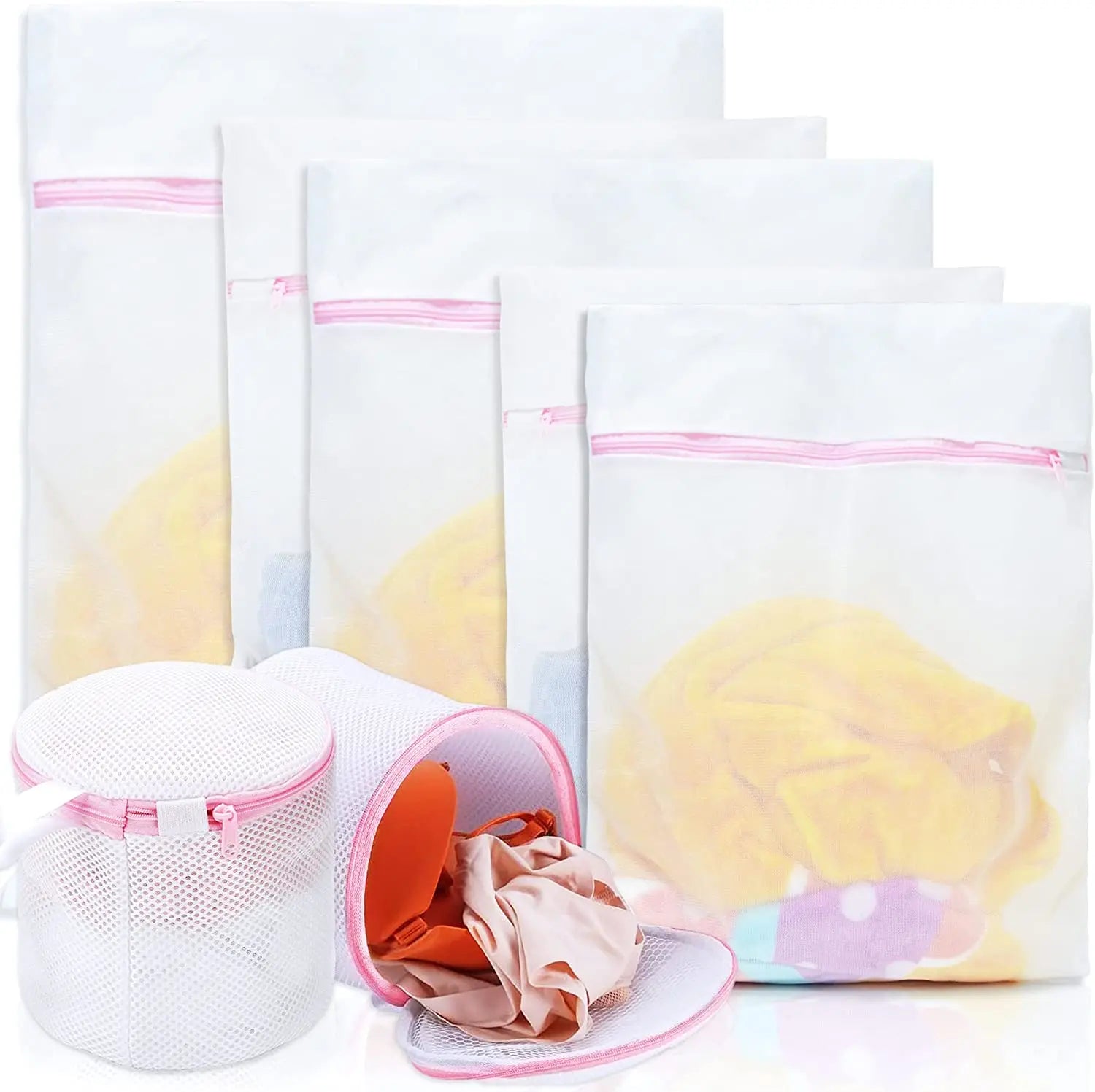 Hotel Travel Clothes Recycled PET Eco Friendly Panties Mesh Laundry Wash Bags