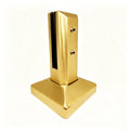 Condibe Pool Fence Matte Brush Gold Adjustable Glass Spigot
