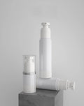 15ml/30ml/50ml AS Ailrless Bottles Cosmetics Set for Traveling Skin Care Cream  All White in Stock