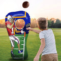 Interesting Inflatable Football Throwing Target Kids Inflatable Football Target Toss Game Kids Sports Toys for Boys and Girls