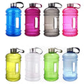 Custom Logo 2.2L Half Gallon Leak Proof BPA Free Gym Outdoor Sports Fitness Plastic PETG Jug Water Bottle With Handle