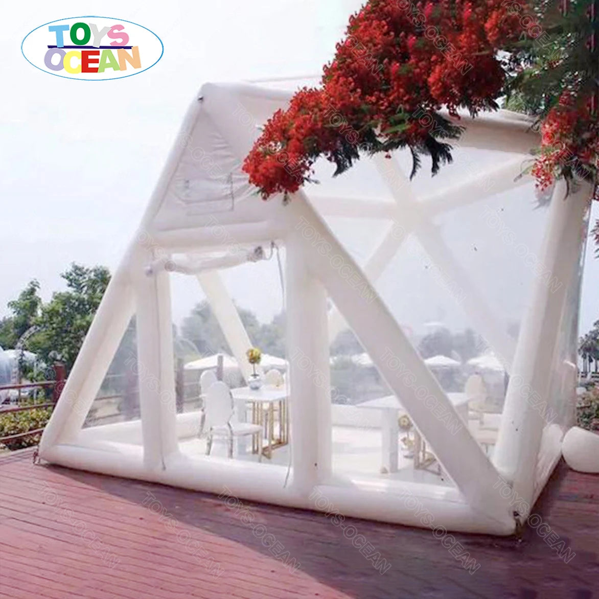 Customized Outdoor Transparent Camping Hotel Tent Inflatable Bubble Tent House Display Cabinet