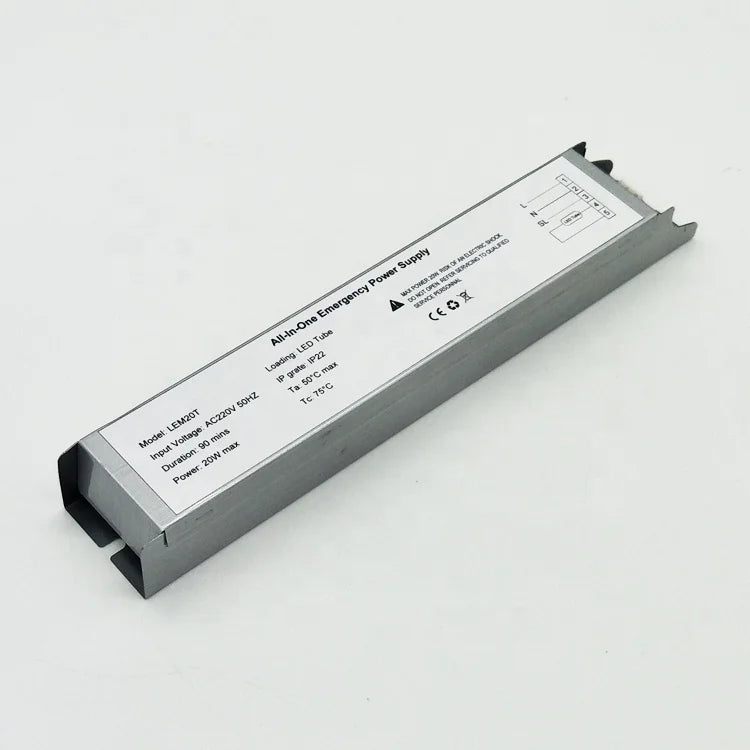 Good Quality Emergency Conversion Module High Voltage Single Output AC-DC 20W LED Driver with Steel Case
