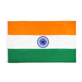 Fast Delivery Fade-Resistant Waterproof Eco-Friendly 3x5ft/90x150cm Polyester Indian Flag Digital Printed Pennant Aluminum MegaBDM