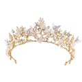 Wholesale Crystal Crown Tiara Flower butterfly Tiara for Wedding Decoration