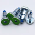 Factory Custom Metric Carbon Steel Black Oxide Hand Tighten Hexalobular Torx Flat Head Thumb Screw