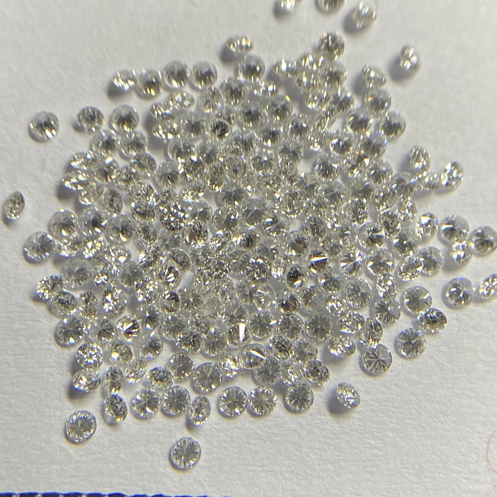 1 Carat for 333 Pcs 0.75mm Real Natural Diamond Gemstone FG VVS Color in Low Price
