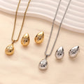 HOVANCI Waterproof Tarnish Free Water Drop Cross Zircon Stainless Steel  PVD Gold Plated Necklace Shopping for Jewelry Online