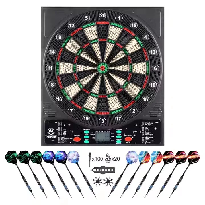 Win.max Brand Wholesale Electronic Smart Indoor Dart Board Plastic Soft Tip Game Machine WMG80306 Customizable