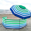 Custom Logo Modern Foldable Waterproof Outdoor Camping Travel Wooden Poles Lightweight Privacy Screen Polyester Sun Hotel