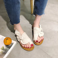 American and European Women's Beach for Slippers Comfortable and Soft with Bow-knot Flat Light Wholesale for Indoor Outdoor Use