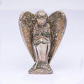 DIY Angel Figurine Miniature Handmade Carved Hematie Mini Healing Statue Crystal Angel Home Decoration Accessories