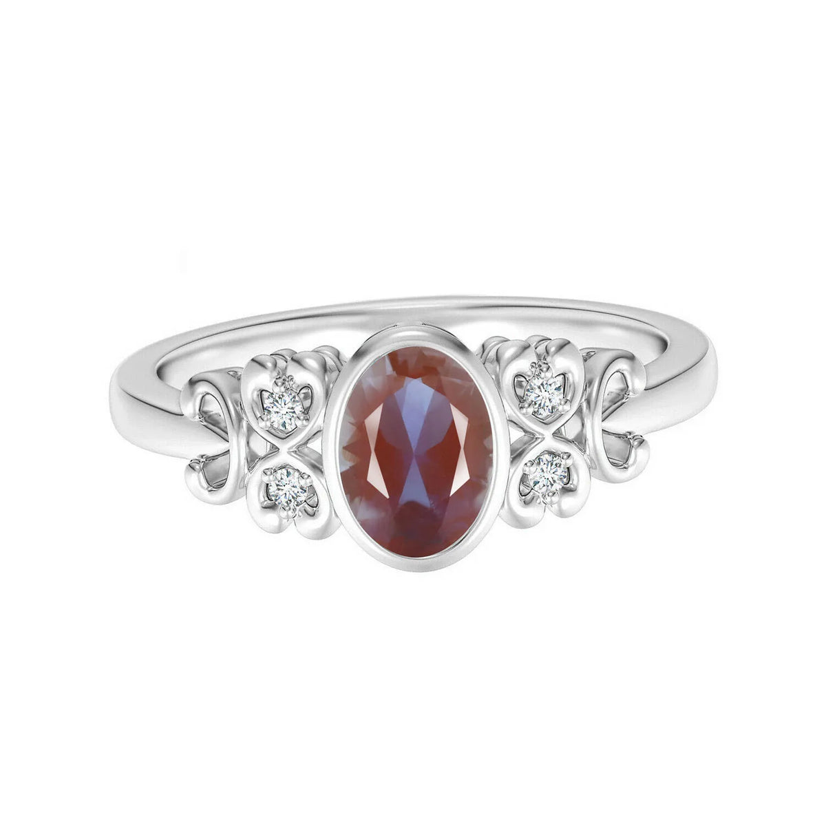 New Fashion Sweet Dream Jewelry 925 Sterling Silver Nanosital Sweet Dream Rings