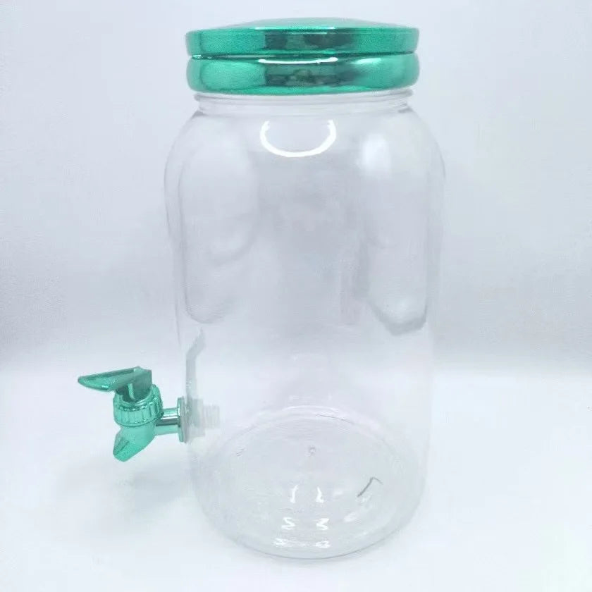 Food Grade PET Plastic 3.8L Portable Beverage Dispenser Spigot Eco-Friendly Vehicle-Powered Customizable Logo Color 5-Year