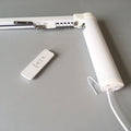 Tuya Wifi Electric Curtain Rod Luxury Aluminium Curtain Rail Track Automatic Motorized Curtain Motor for Home Office Bathroom